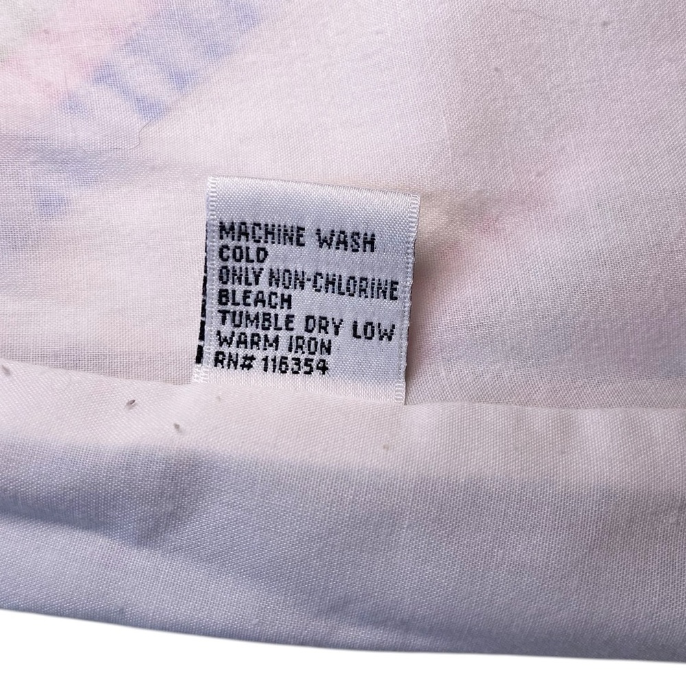 Talbots Petite Rainbow Chevron Embroidered A-Line Skirt | Eclectic Boho Retro - Picture 13 of 13